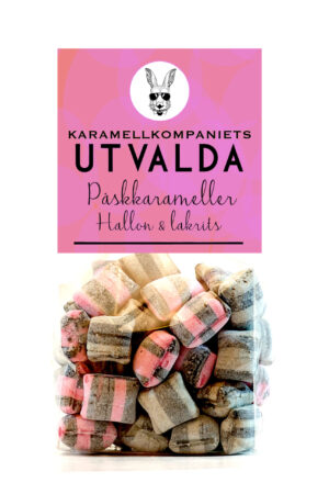 Påskkarameller Hallon & Lakrits
